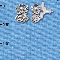 F1197 - Mini Angel - Post Earrings (3 Pair per package)