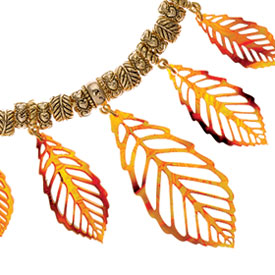 Fall Leaf Jewelry Project