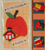 To My Favorite Teacher Card with Embellishments
