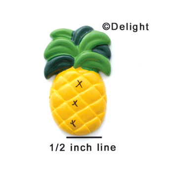 0129B - Pineapple Medium - Resin Decoration (12 per package)