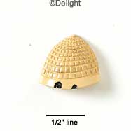 2332 - Beehive Medium - Resin Decoration (12 per package)