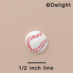 2646 tlf - Baseball Mini - Resin Decoration (12 per package)