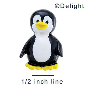 3506 tlf - Penguin Front - Resin Decoration (12 per package)