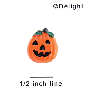 3523 ctlf - Jack O'Lantern Black Small - Resin Decoration (12 per package)