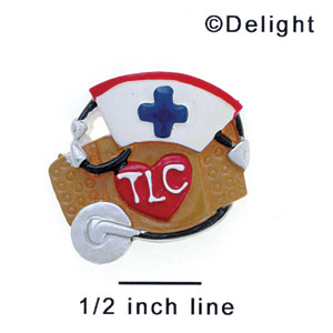 4168 tlf - Nurse Collage TLC tlf - Resin Decoration (12 per package)