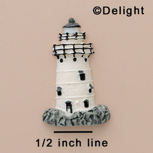 4971 - Light House Old Saybrook Break - Resin Decoration (12 per package)