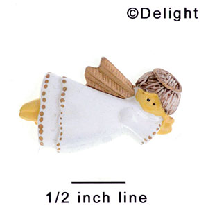 4992 - Angel Halo Flying - Resin Decoration (12 per package)