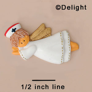 4993 tlf - Angel Nurse Medium - Resin Decoration (12 per package)