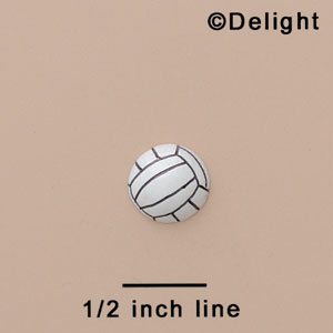 4998 tlf - Volleyball Mini - Resin Decoration (12 per package)