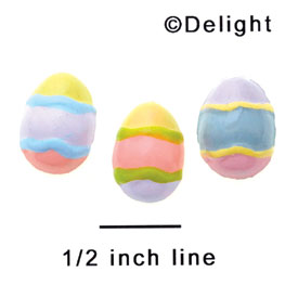 5131 - Easter Egg Assorted Mini - Resin Decoration (12 per package)