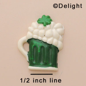 9203* - Beer Green Mug - Resin Decoration (12 per package)