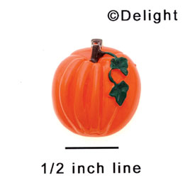9211 - Pumpkin Medium - Resin Decoration (12 per package)