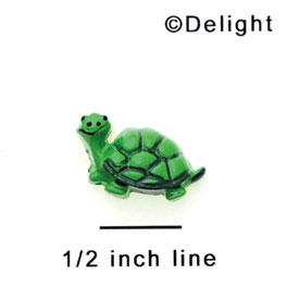9516 ctlf - Turtle Side Mini - Resin Decoration (12 per package)