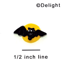 9748 - Bat Moon Mini - Resin Decoration (12 per package)