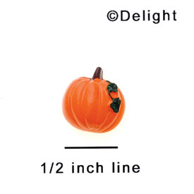 9749 - Pumpkin Mini - Resin Decoration (12 per package)
