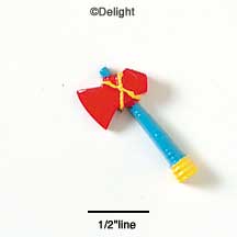 9904 - Tomahawk Mini - Resin Decoration (12 per package)