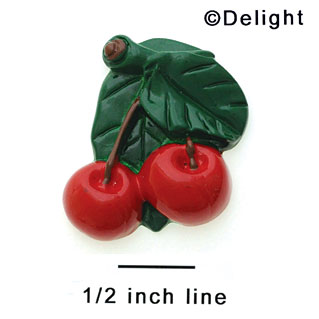 9920 - Cherry Red Medium - Resin Decoration (12 per package)