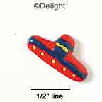 9961 - Sombrero Bright Mini - Resin Decoration (12 per package)