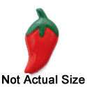 0029A* - Jalapeno Red Mini (Left & Right) - Resin Decoration (12 per package)