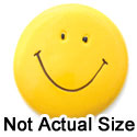 0106 - Smiley Face - Large - Resin Decoration (12 per package)