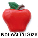 0127A - Apple Red Medium - Resin Decoration (12 per package)
