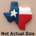 0133C - Texas Lone Star Small - Resin Decoration (12 per package)