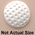 0290 - Golf Ball - Medium - Resin Decoration (12 per package)