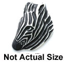 0394 - Zebra - Face Large - Resin Decoration (12 per package)