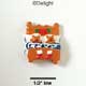 0461 - Small Bears in Bed - Resin Decoration (12 per package)