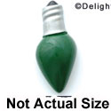 0470 - Light - Silver Green Medium - Resin Decoration (12 per package)
