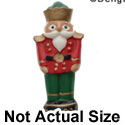 0477 - Nutcracker - Green Pants - Resin Decoration (12 per package)