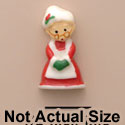 0487 - Mrs.Claus - Mini - Resin Decoration (12 per package)