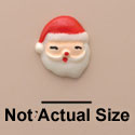 0541 - Mini Santa Face - Resin Decoration (12 per package)