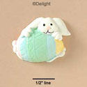 0642 - Bunny - Egg - Resin Decoration (12 per package)