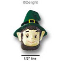 0670 - Leprechaun - Medium - Resin Decoration (12 per package)