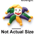 0687 - Jester - Painted Large - Resin Decoration (12 per package)
