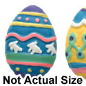 0689 - Easter Egg - Fancy Brite Assort - Resin Decoration (12 per package)