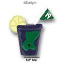 0741 - 19Th Hole - Medium - Resin Decoration (12 per package)