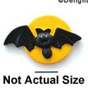 0845 - Moon - Bat Medium - Resin Decoration (12 per package)