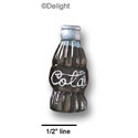 0867 - Coke Bottle - Cola Medium - Resin Decoration (12 per package)