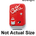 0877 - Coke - Machine Cola Red Medium - Resin Decoration (12 per package)