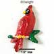 1121 tlf - Bird Cardinal Tree Medium - Resin Decoration (12 per package)