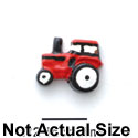 1152* ctlf - Tractor Red Mini (Left & Right) - Resin Decoration (12 per package)