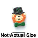 1156 - Irishman Face Mini - Resin Decoration (12 per package)