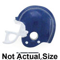 1951* ctlf - Football Helmet Blue (Left & Right) - Resin Decoration (12 per package)