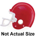 1953* ctlf - Football Helmet Red (Left & Right) - Resin Decoration (12 per package)