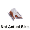 2228 - Ice Skate Pair White Mini - Resin Decoration (12 per package)