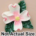 2376 - Flower Dogwood Blossom Medium - Resin Decoration (12 per package)