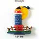 2468 - Light House Sun Fence Medium - Resin Decoration (12 per package)