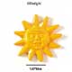 2520 - Sun Yellow Dark Medium - Resin Decoration (12 per package)